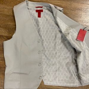 Men’s Alfani Slim Fit Vest Lt Gray NWT